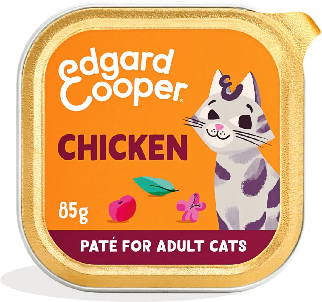 Edgard & Cooper Adult Pate Kip Kattenvoer 85g