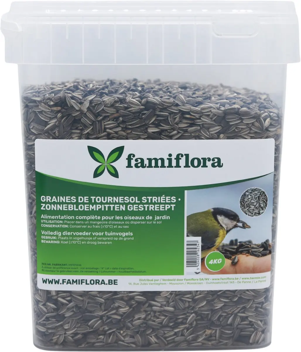 Famiflora Zonnebloempitten 4kg