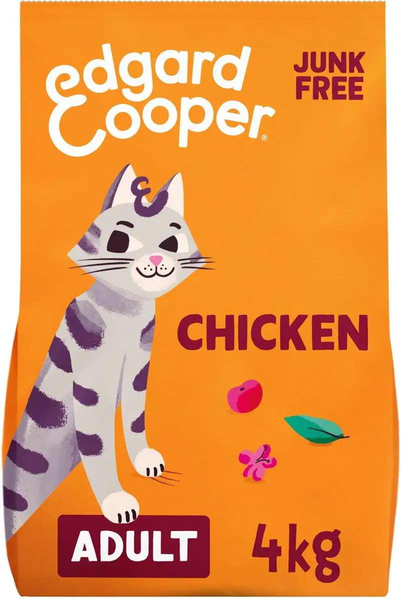 Edgard & Cooper Graanvrij Kattenvoer Brokjes Verse Kip 4kg - afbeelding 6 van 6