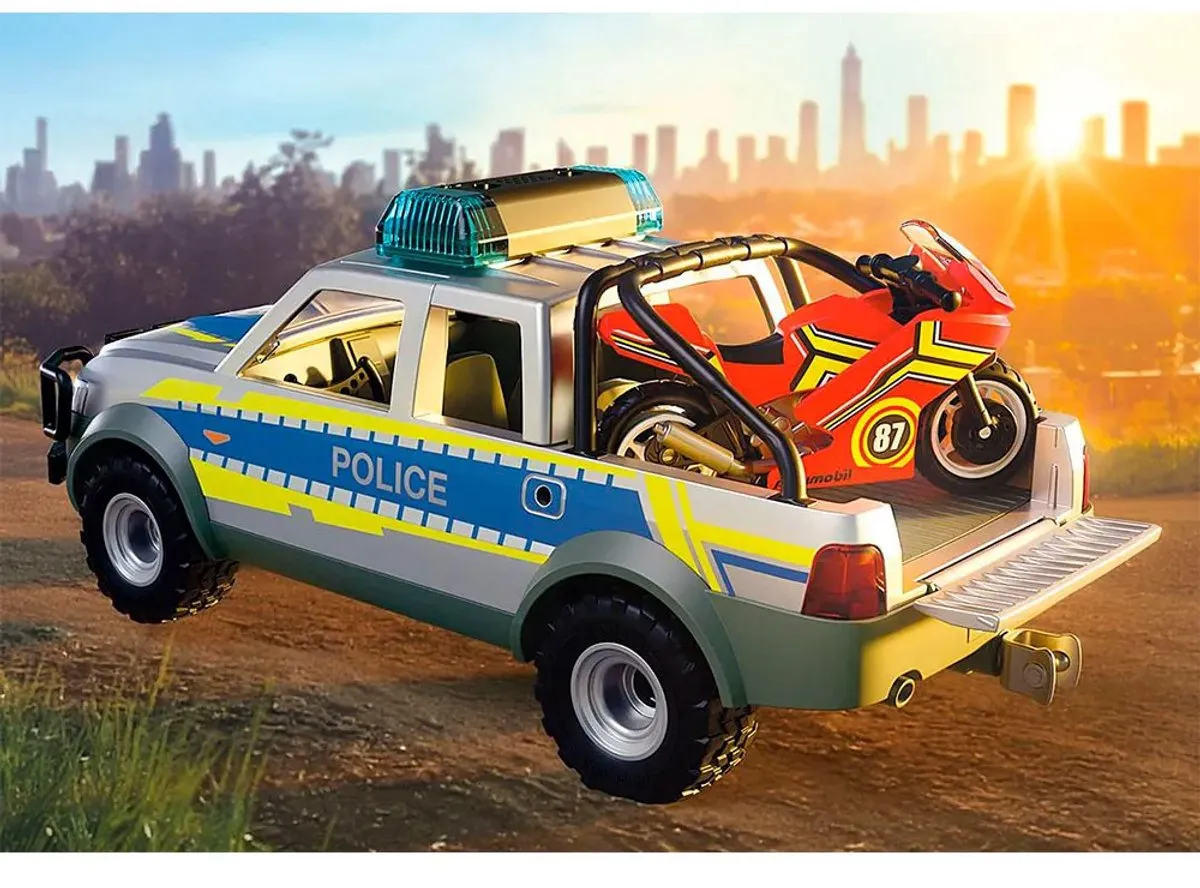 Playmobil Action Heroes 71875 Politie Achtervolging - Licht & Geluid