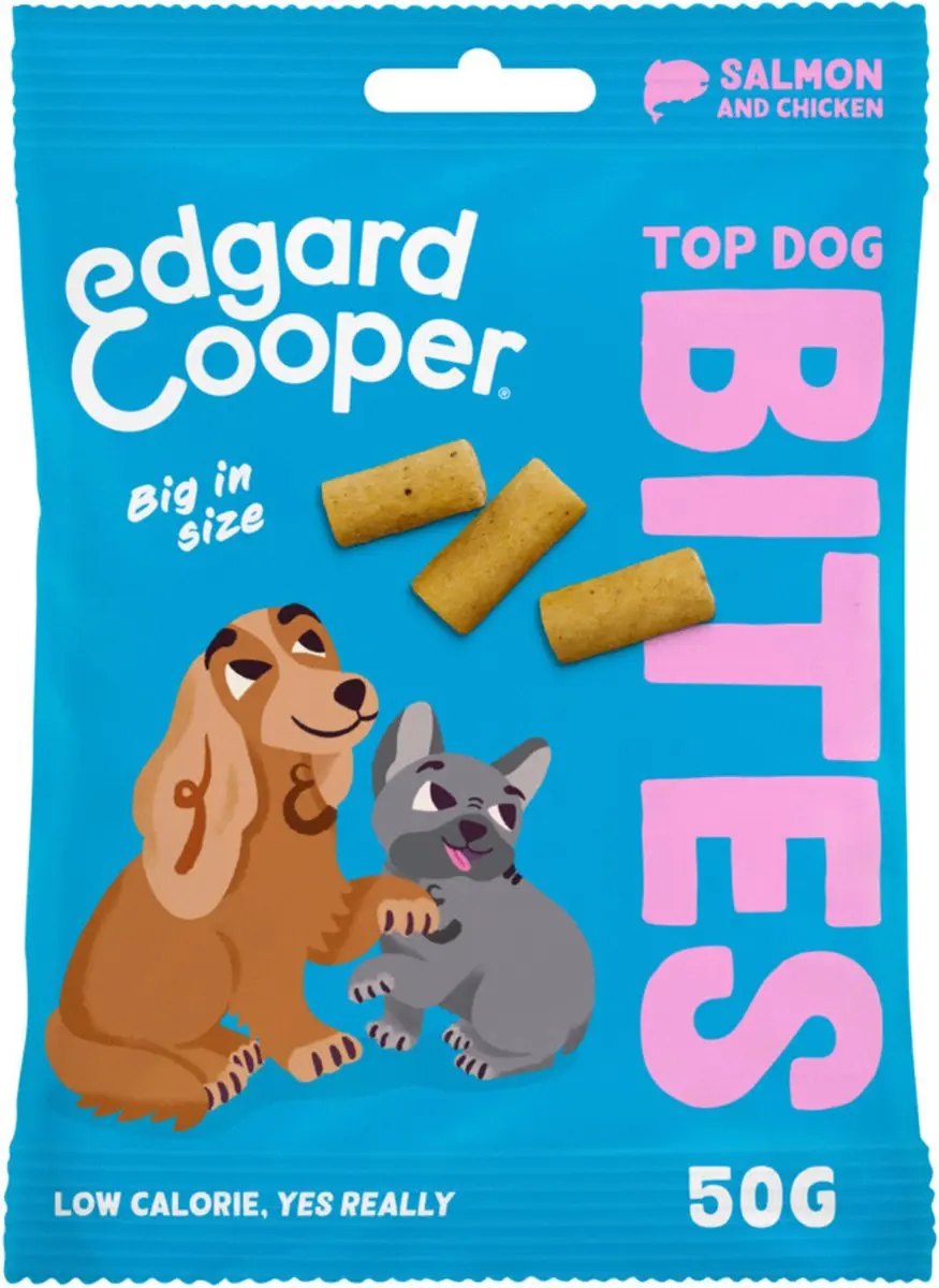 Edgard & Cooper Zalm Bites Hondensnacks 50g