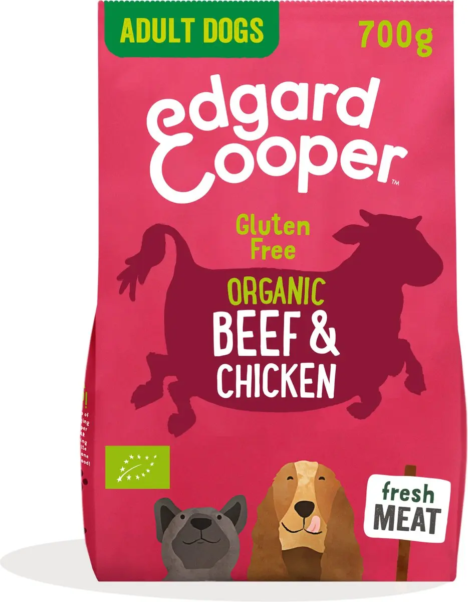 Edgard & Cooper Bio Rund & Kip & Rode Biet Hondenvoer 700g