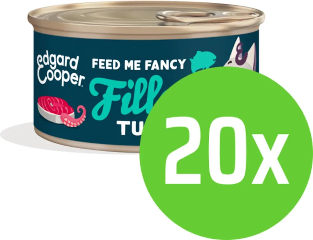 Edgard & Cooper Kattenvoer Fillets Tonijn