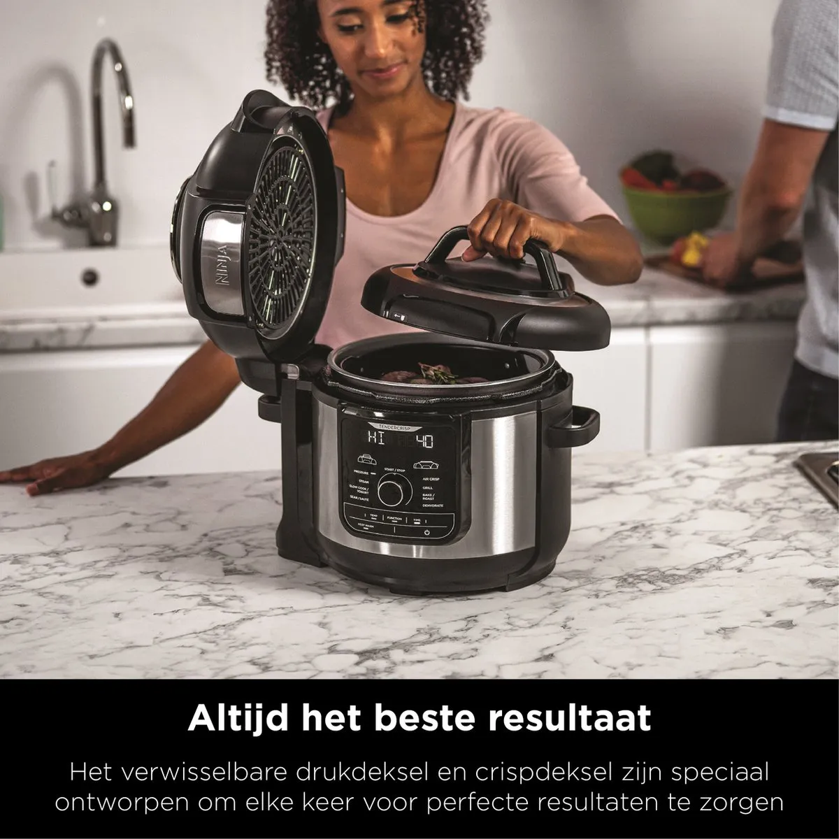 Ninja Foodi OP500EU XXL 9-in-1 Multicooker 7,5L - Zwart