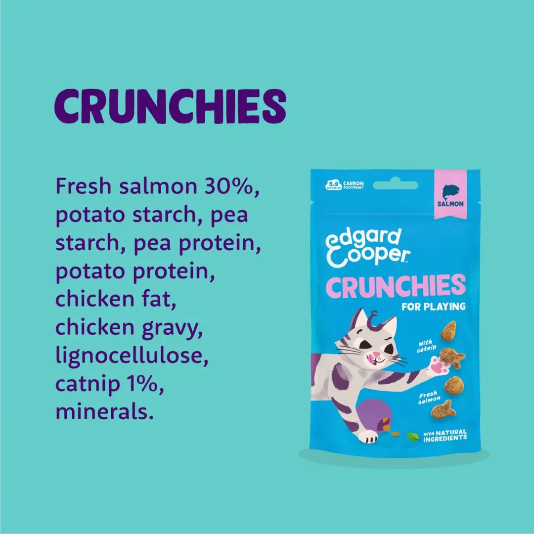 Edgard & Cooper Crunchies Zalm 200g (4x50g)