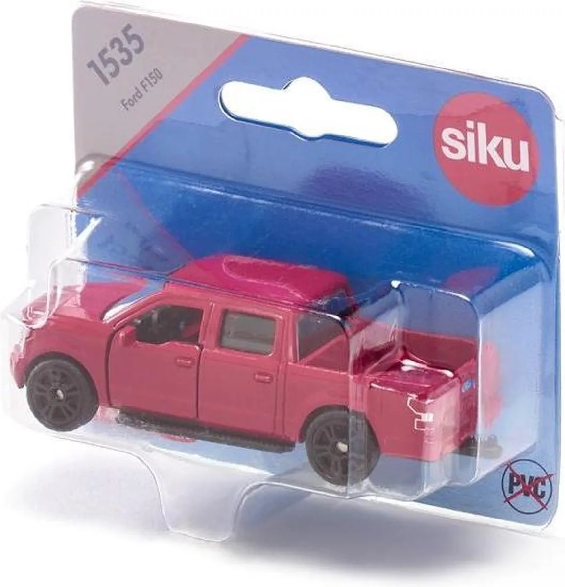 Siku Ford F150 Pick-up 8,9 X 3,2 Cm Staal Rood (1535)
