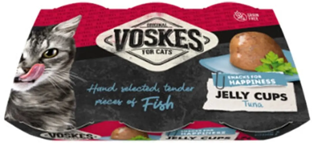 Voskes Tender Pieces Tonijn-Garnalen 6x25g