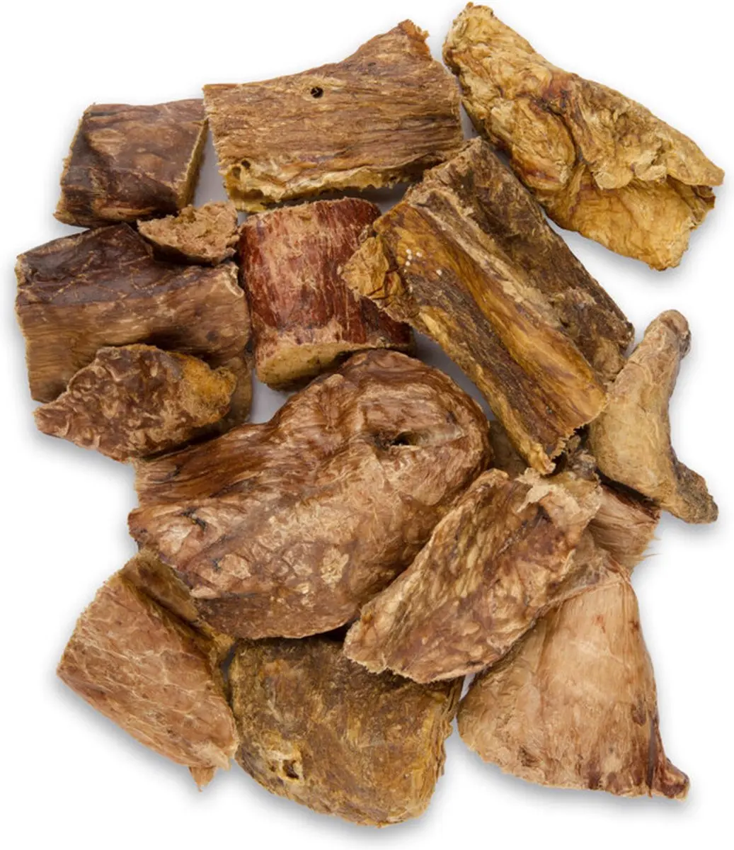 Voskes Runderlong Hondensnacks - 12x100g