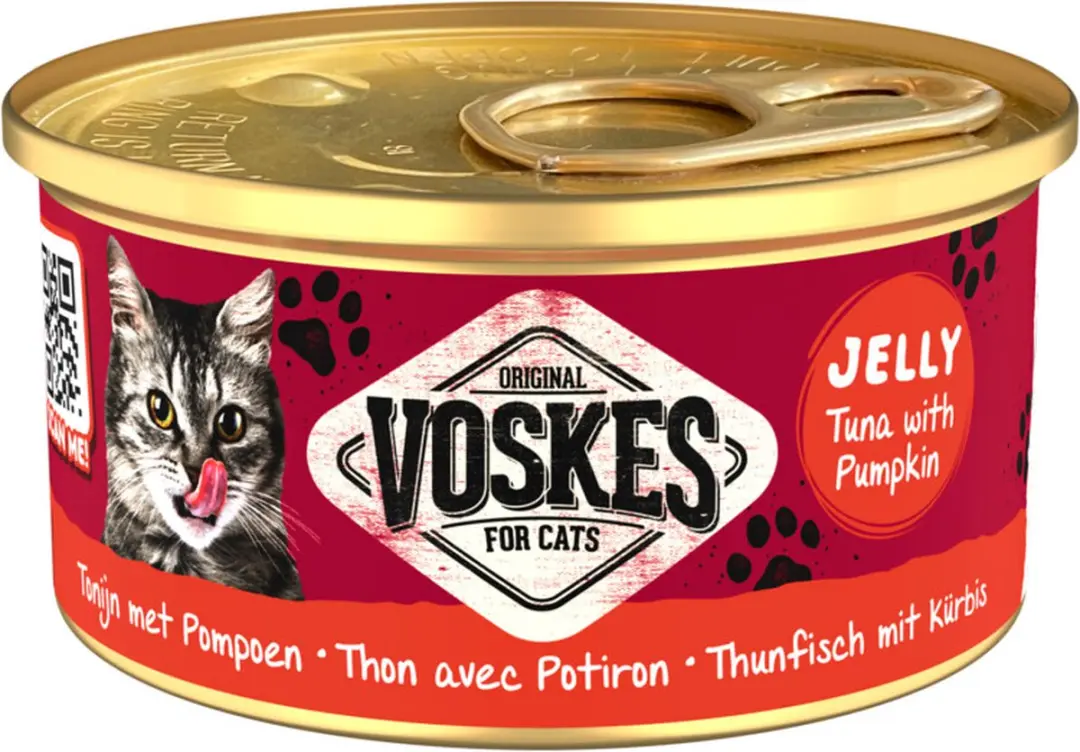 Voskes Nat Tonijn met Quinoa Kattenvoer - 24x85g