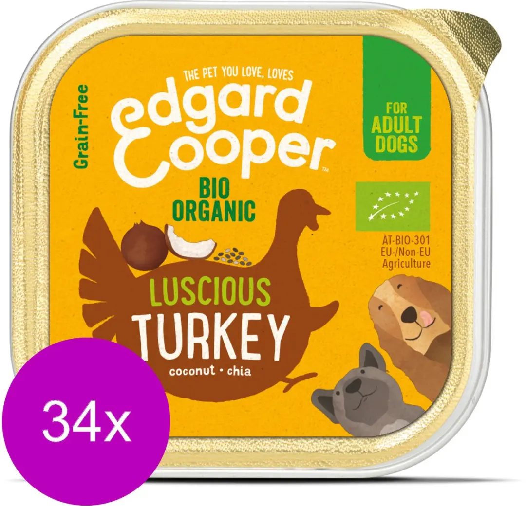 Edgard & Cooper Biologische Kalkoen Kuipje