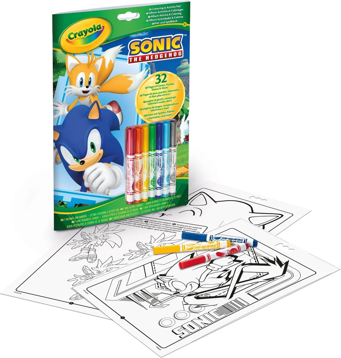 Crayola Sonic Kleurboek
