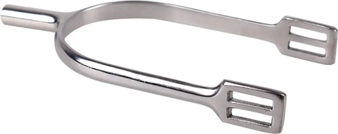QHP Stompe Sporen RVS Zilver