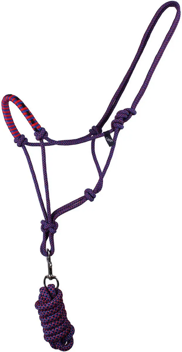 Qhp Touwhalsterset Color Blauw