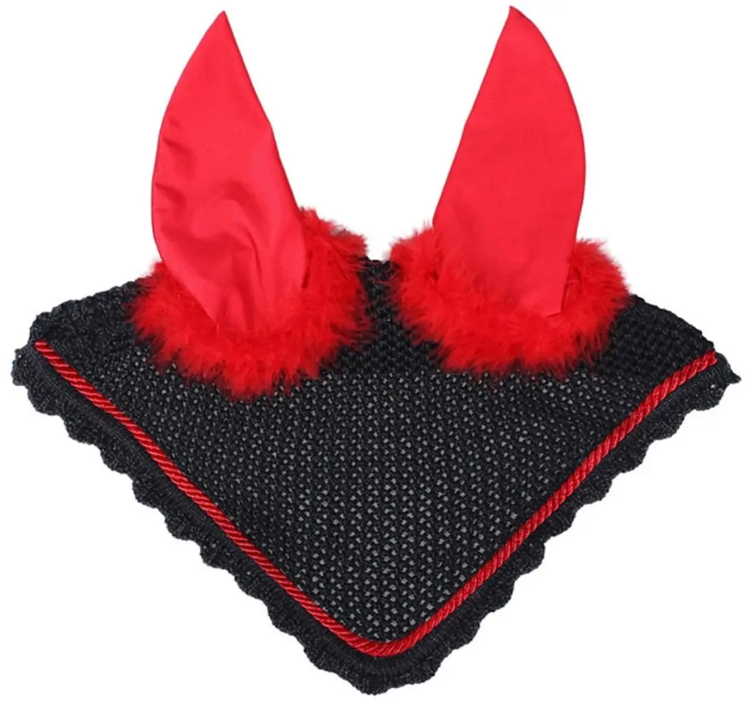 QHP Oornetje Halloween Devil - Pony - Rood