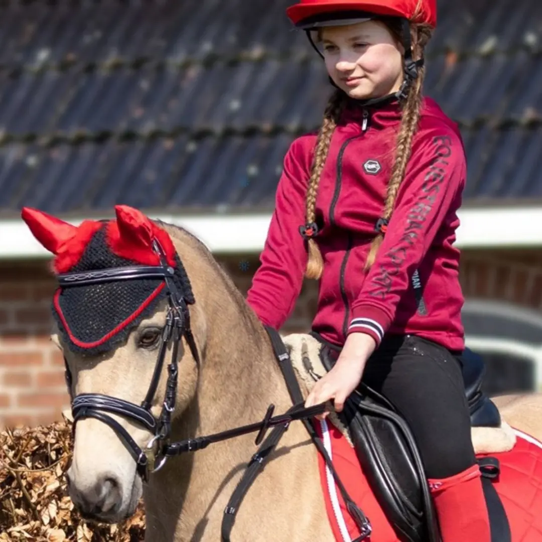 QHP Oornetje Halloween Devil - Pony - Rood