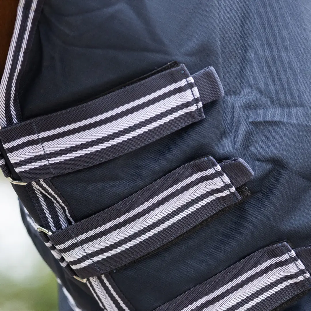 QHP Losse Hals Turnout Luxe 200g - Donkerblauw L