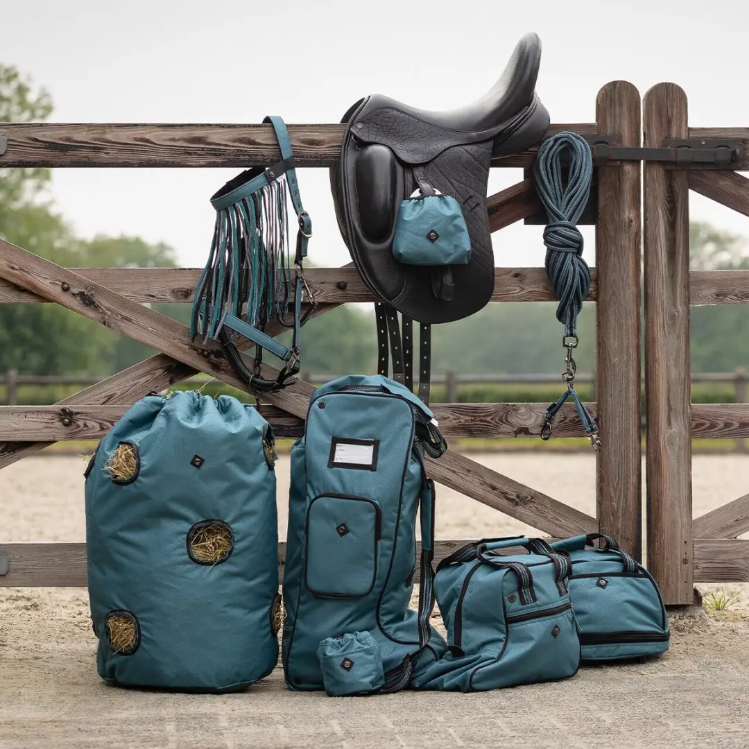 QHP Duo Halster en Longe Cob - Ocean Breeze - afbeelding 3 van 6