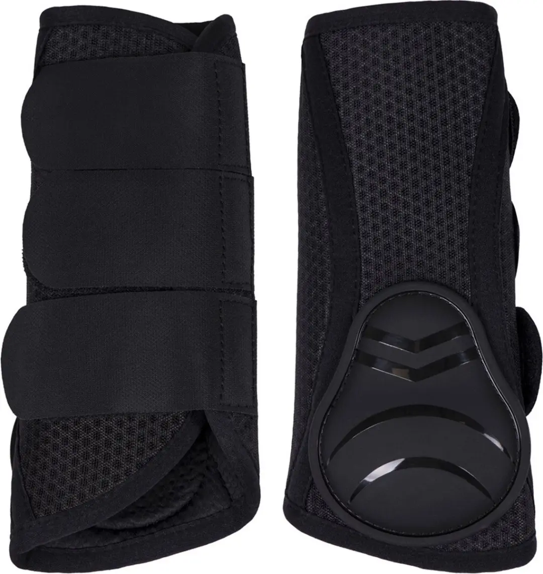 QHP Air Mesh Beenbeschermers M - Zwart - afbeelding 6 van 6