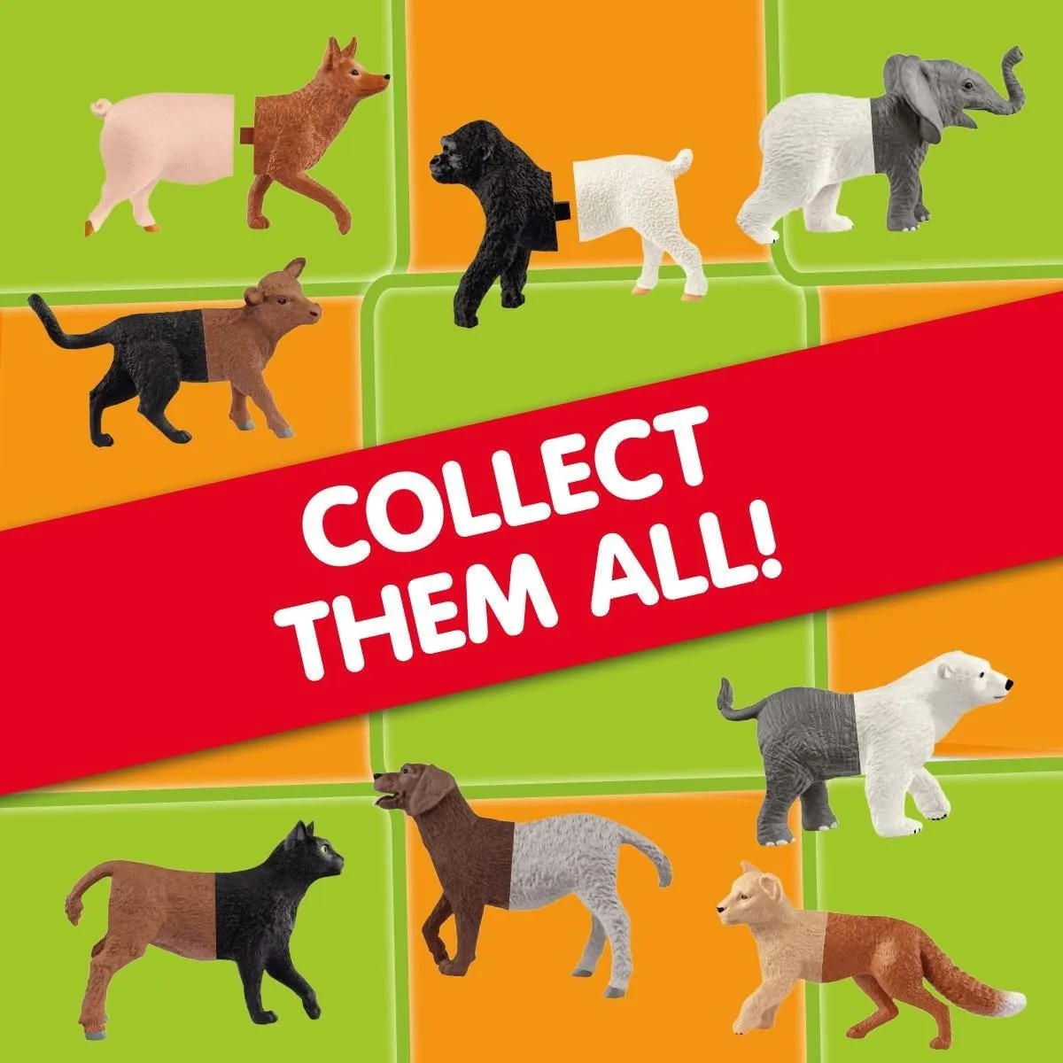 Schleich Farm World Puzzlemals 81042