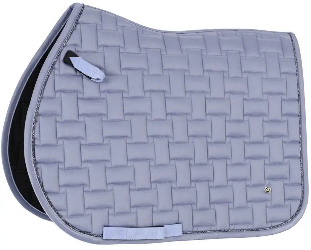 QHP Aubree Misty Blue Zadeldek - Full - Blauw - afbeelding 2 van 6