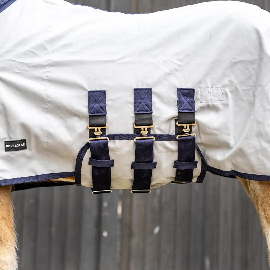 Horsegear HGExtreme Hoody Full Neck Eczeemdeken 85/115cm - Grijs