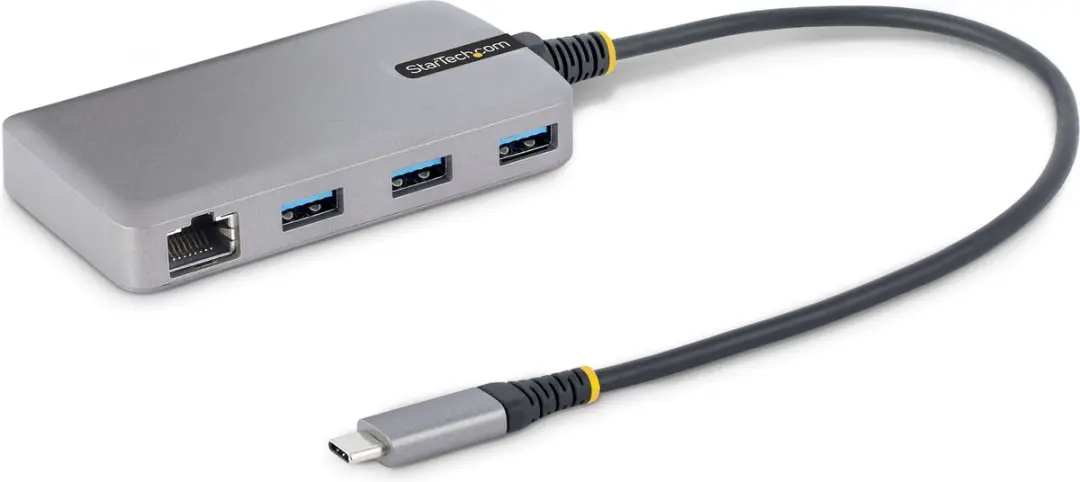 StarTech 3 poorts USB-C Hub met Ethernet