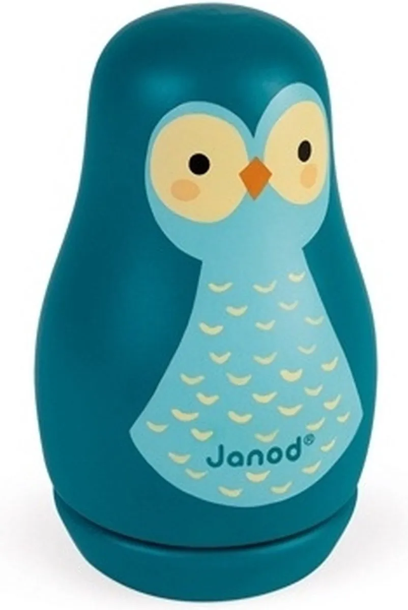 Janod Houten Muziekdoos Uil - The Sorcerer's Apprentice