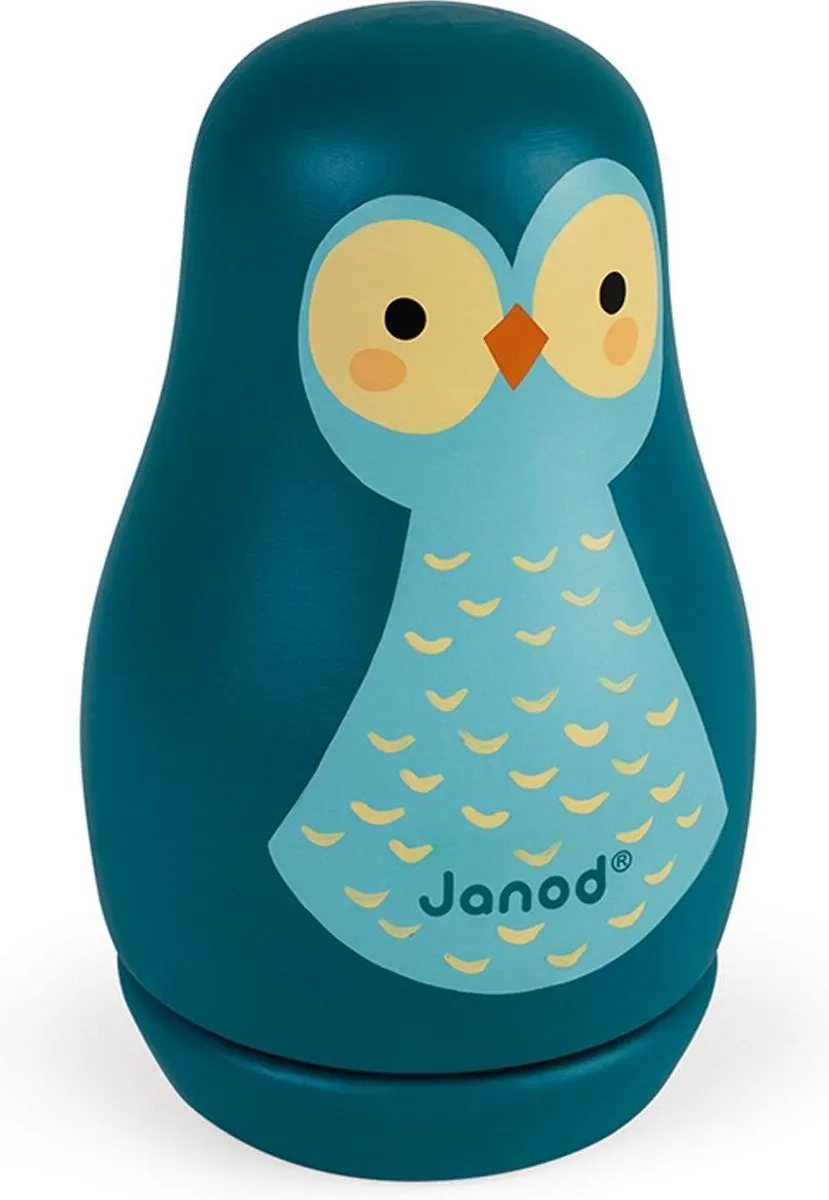 Janod Houten Muziekdoos Uil - The Sorcerer's Apprentice