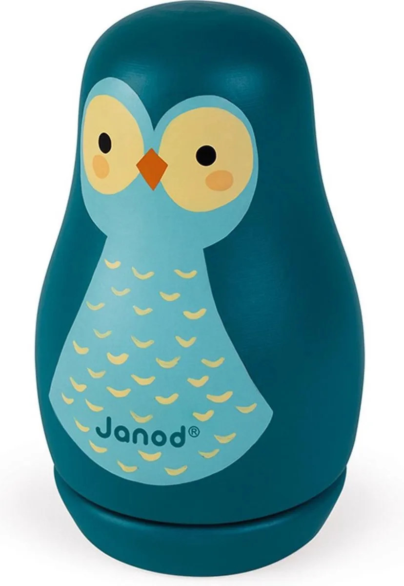Janod Houten Muziekdoos Uil - The Sorcerer's Apprentice