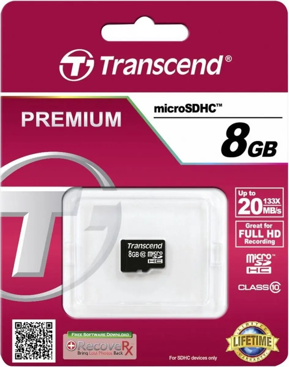 Transcend Micro SDHC TS8GUSDC10 - 8GB