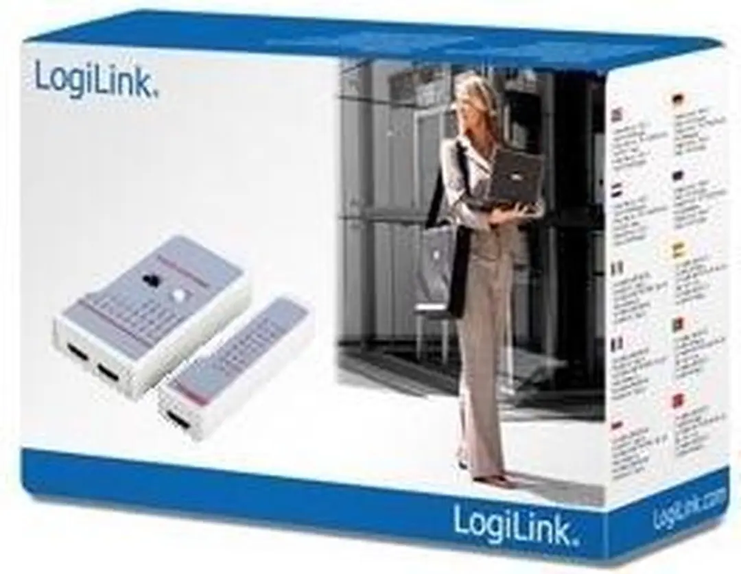 Logilink HDMI Kabeltester 130612 - Paars/Wit