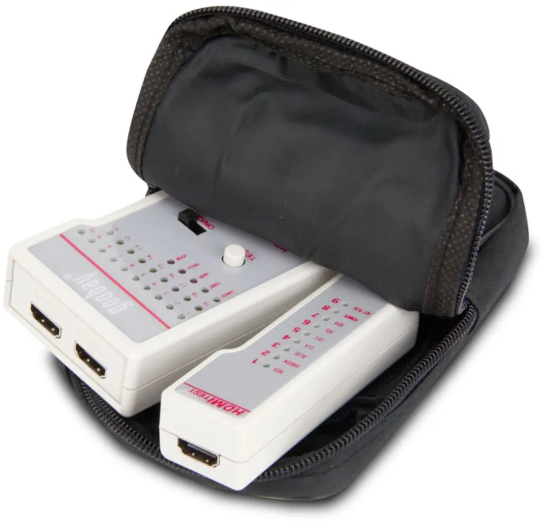 Logilink HDMI Kabeltester 130612 - Paars/Wit