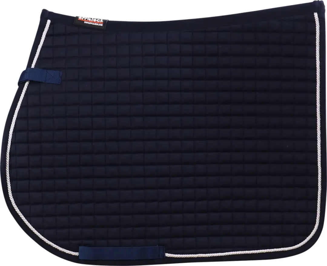 Epplejeck Zadeldek Plain Donkerblauw - Full