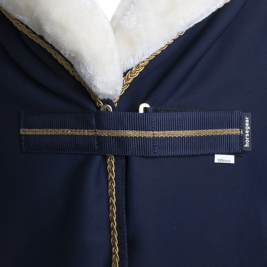 Horsegear Lyx Zweetdeken 130/175cm - Donkerblauw