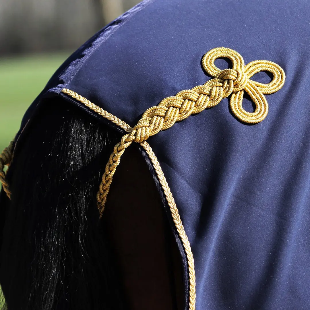 Horsegear Lyx Zweetdeken 130/175cm - Donkerblauw