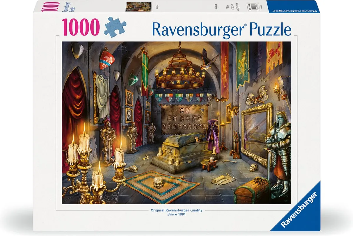 Ravensburger Kasteel van een Vampier Legpuzzel 1000 Stuks - 12000787