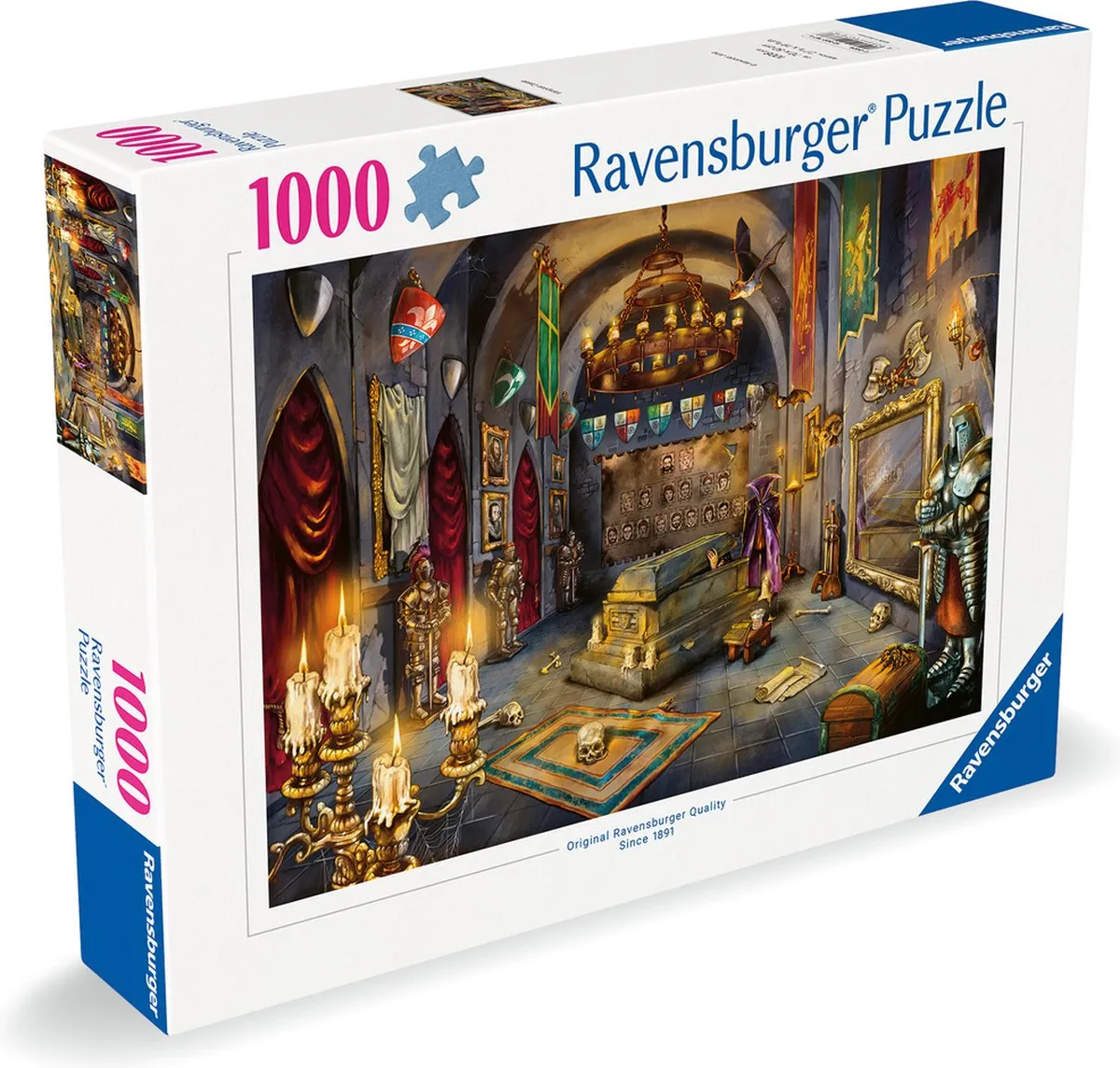Ravensburger Kasteel van een Vampier Legpuzzel 1000 Stuks - 12000787