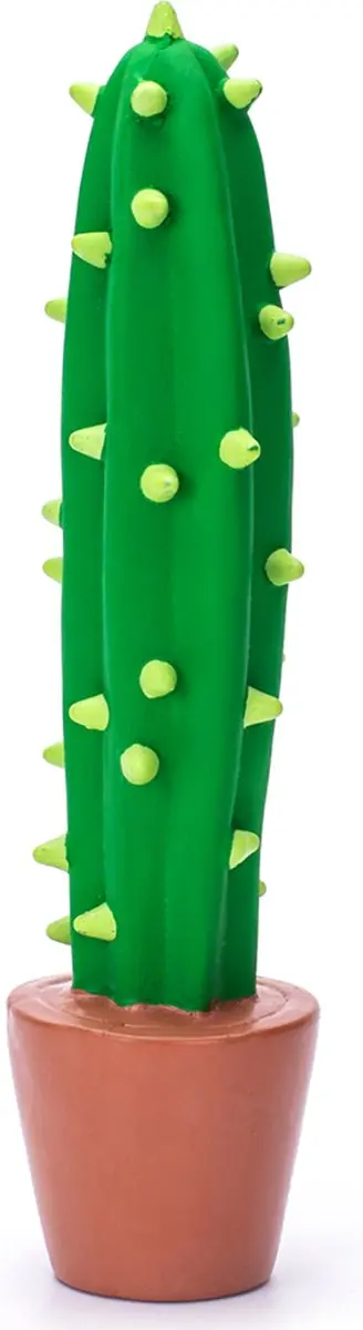 Nobleza Honden Piepspeelgoed Vinyl Cactus Groen