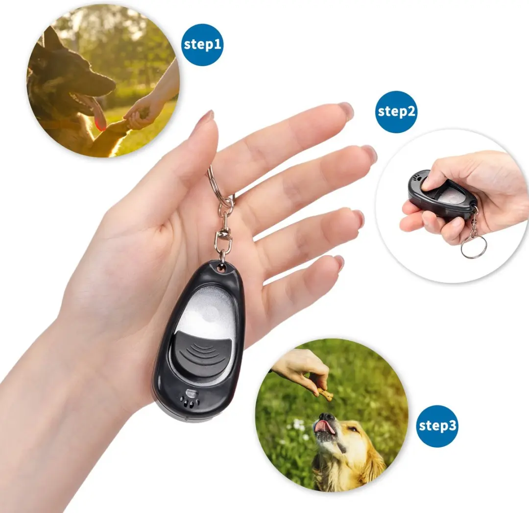 Nobleza Clicker Hondentraining - 4 Tonen - Zwart - afbeelding 6 van 6