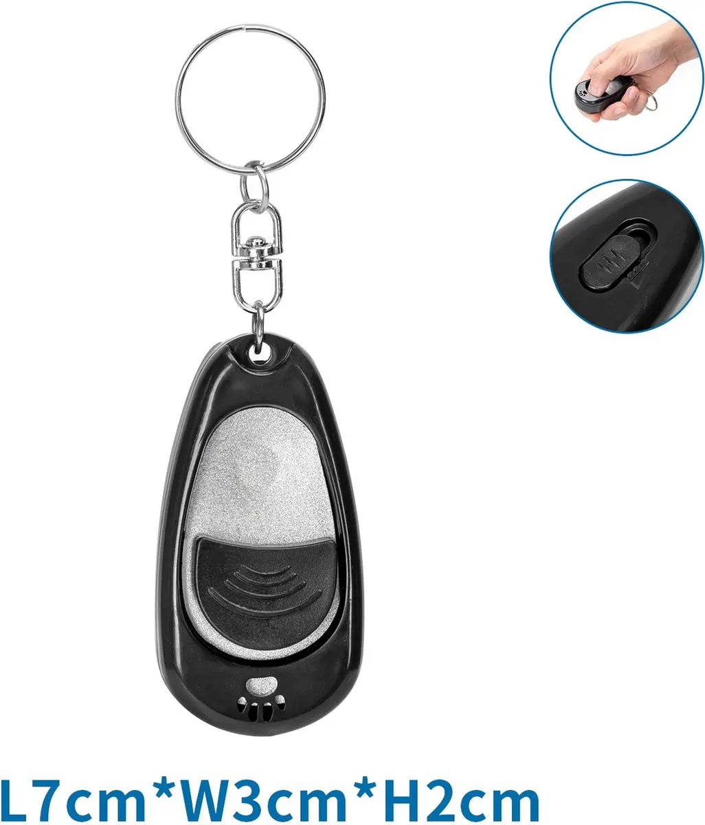Nobleza Clicker Hondentraining - 4 Tonen - Zwart