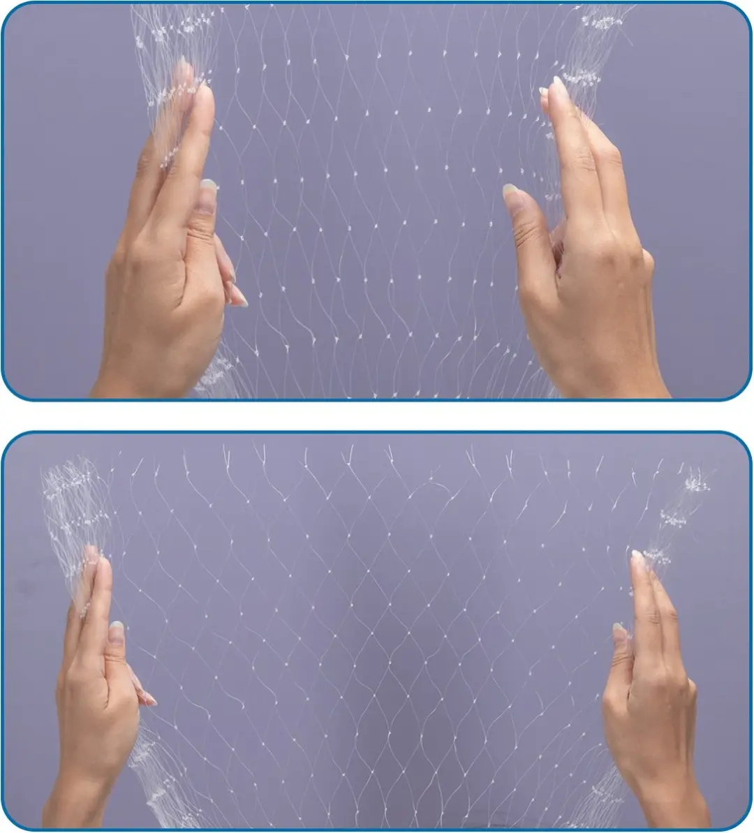 Nobleza Kattennet 3x8m - Transparant - UV-bestendig - afbeelding 6 van 6