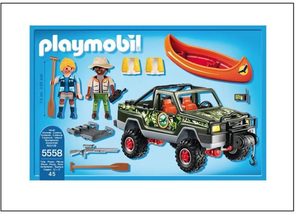 Playmobil Pickup 4x4 5558 - Zwart