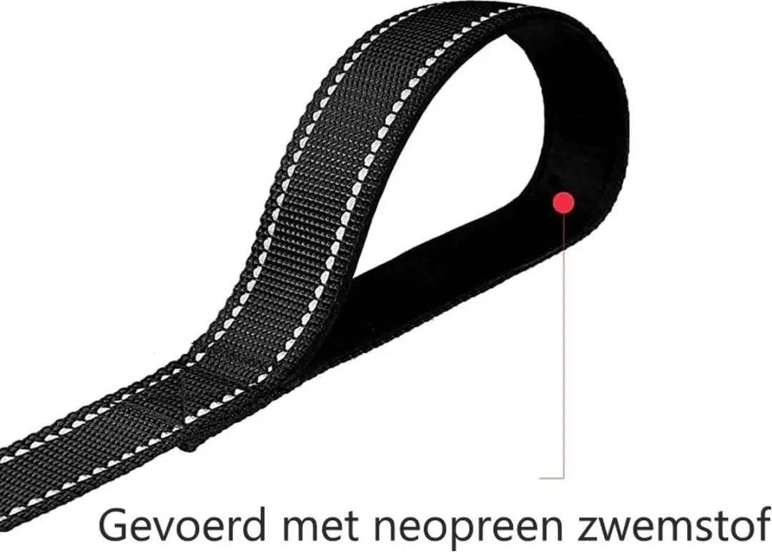 Nobleza Hondenriem Reflecterend 120cm - Blauw