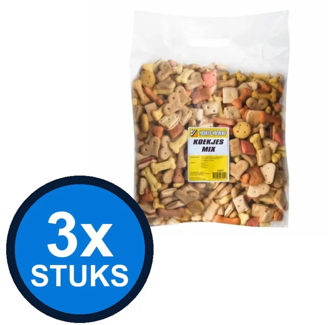 3x Voskes Koekjesmix