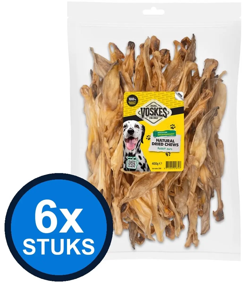 6x Voskes Konijnenoren