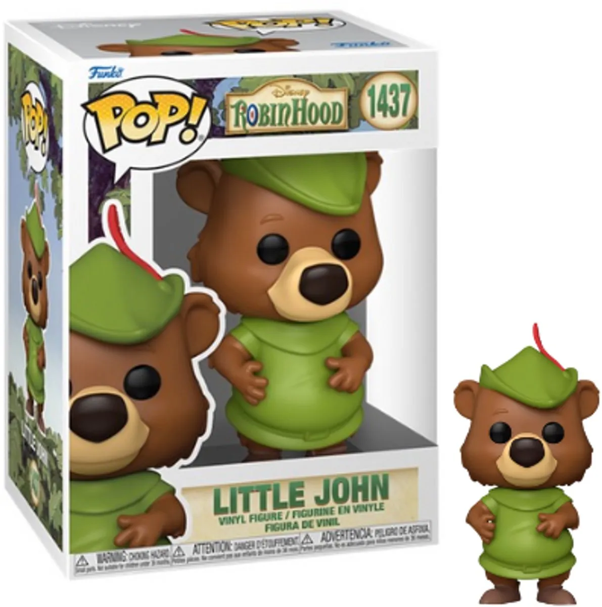 Funko Pop! Robin Hood Little John Disney #1437 - Multi