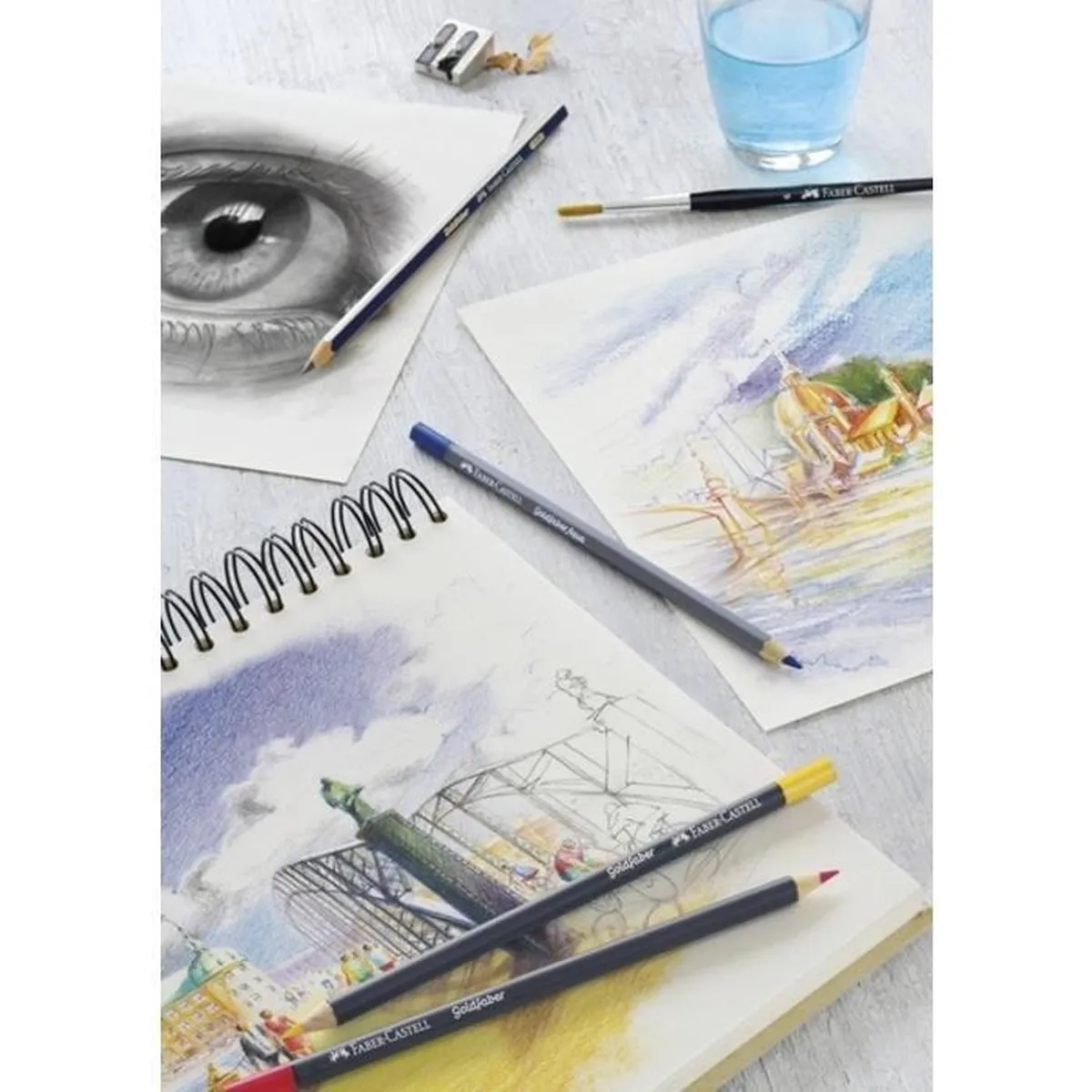 Faber-Castell Goldfaber FC-114740 Kleurpotlood - 140 Fel Ultramarijn
