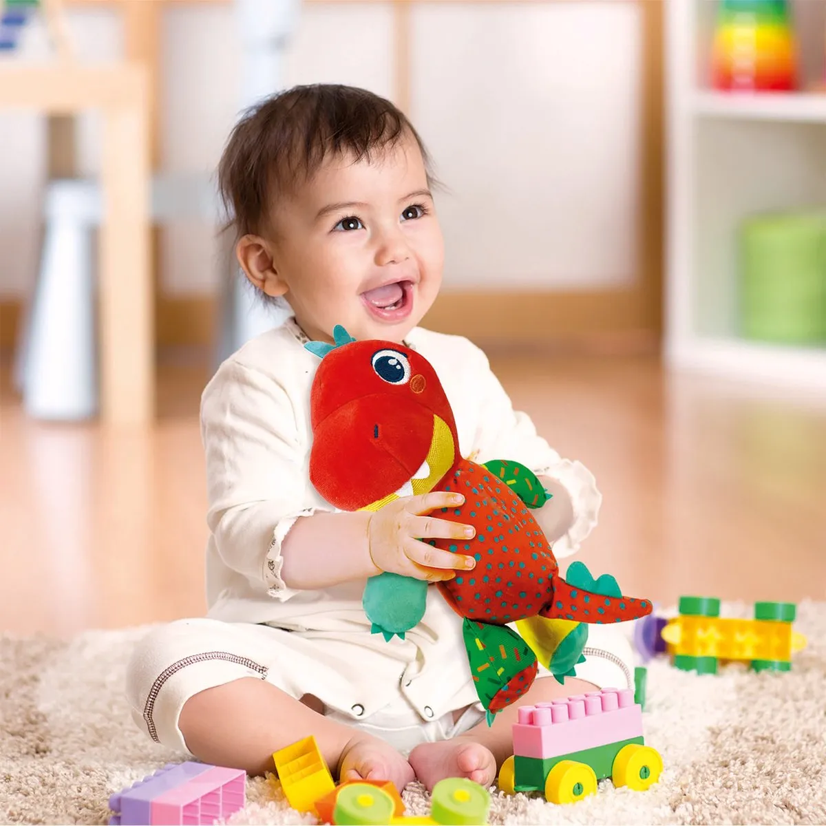 Clementoni Kleine Dinosaurus Muziekspel - Meerkleurig