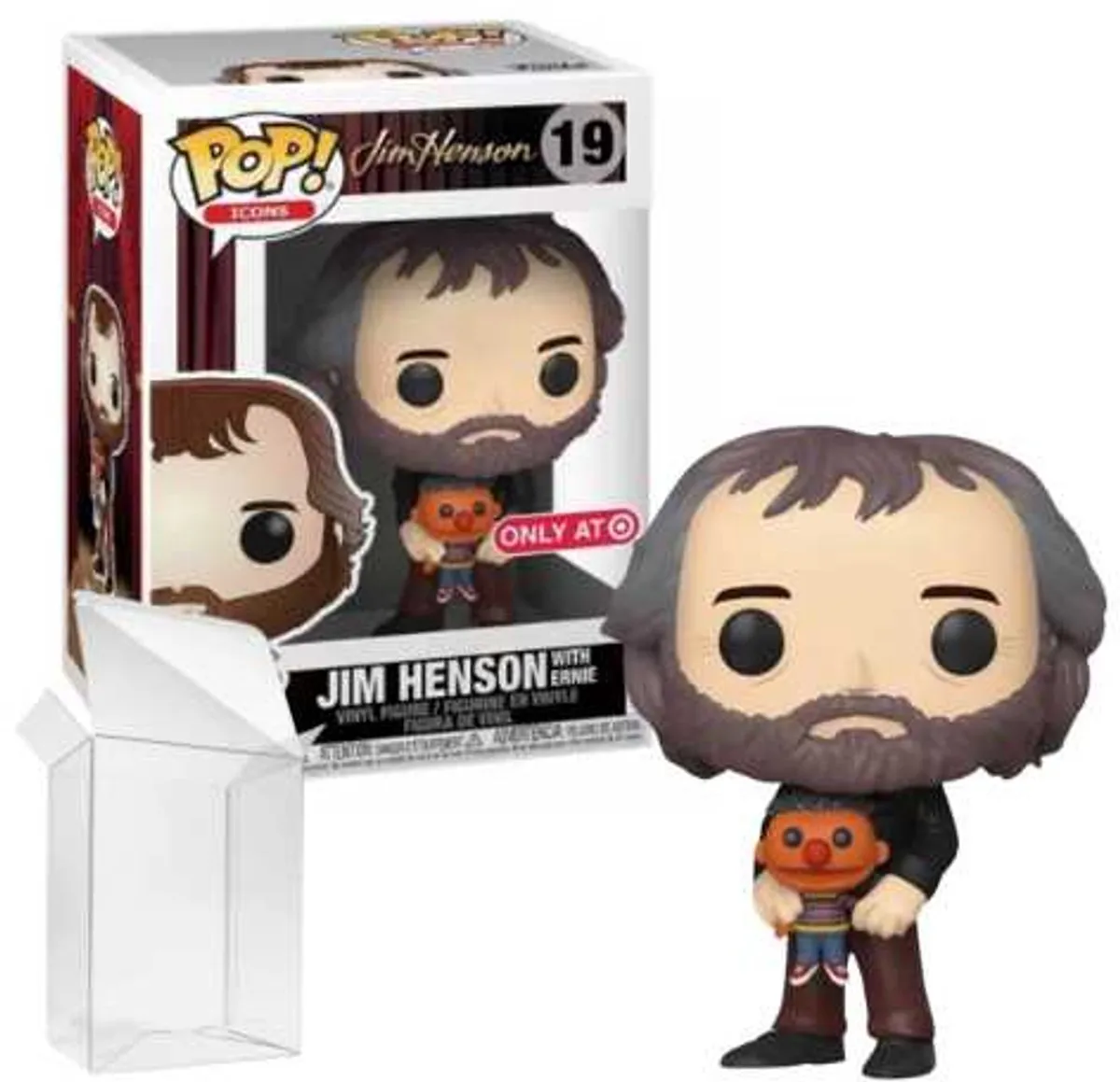 Funko Pop! Icons Jim Henson met Ernie #19