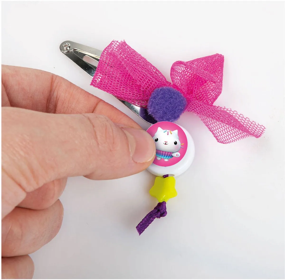 Clementoni Gabby's Dollhouse Creatieve Haaraccessoires Set - Multicolor - afbeelding 6 van 6